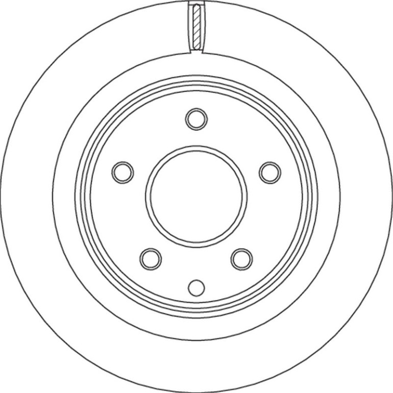Bremsscheibe Nissan T. X-Trail DF4745