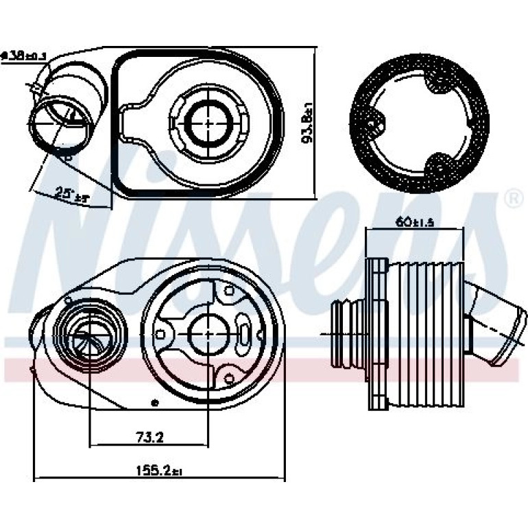 Ölkühler PKW 90888 Ölkühler PKW 90888