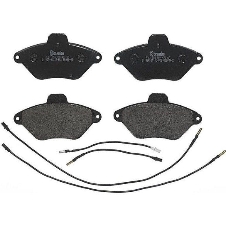 BREMBO Bremsklötze VA P 61 053 BREMBO Bremsklötze VA P 61 053