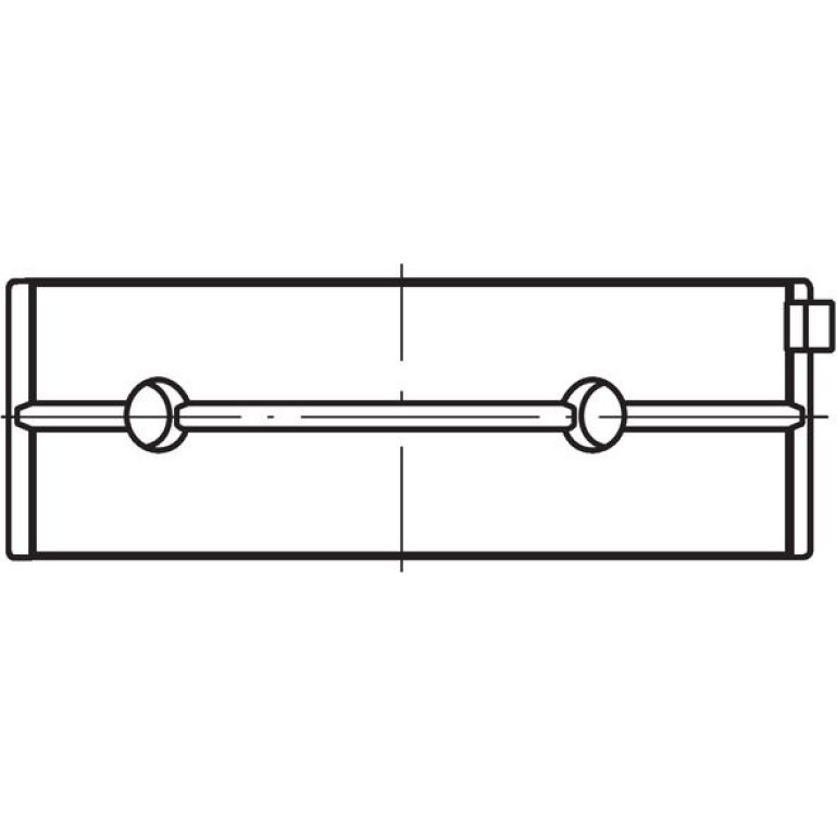 MAHLE Kurbelwellenlagersatz 595 HS 20756 025 MAHLE Kurbelwellenlagersatz 595 HS 20756 025