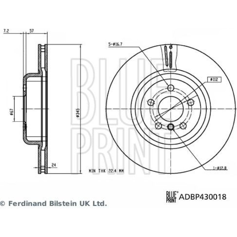 Bremsscheibe ADBP430018 Bremsscheibe ADBP430018