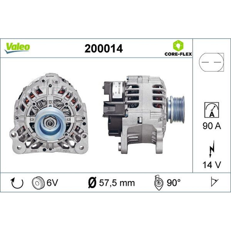 VALEO Generator 200014 VALEO Generator 200014
