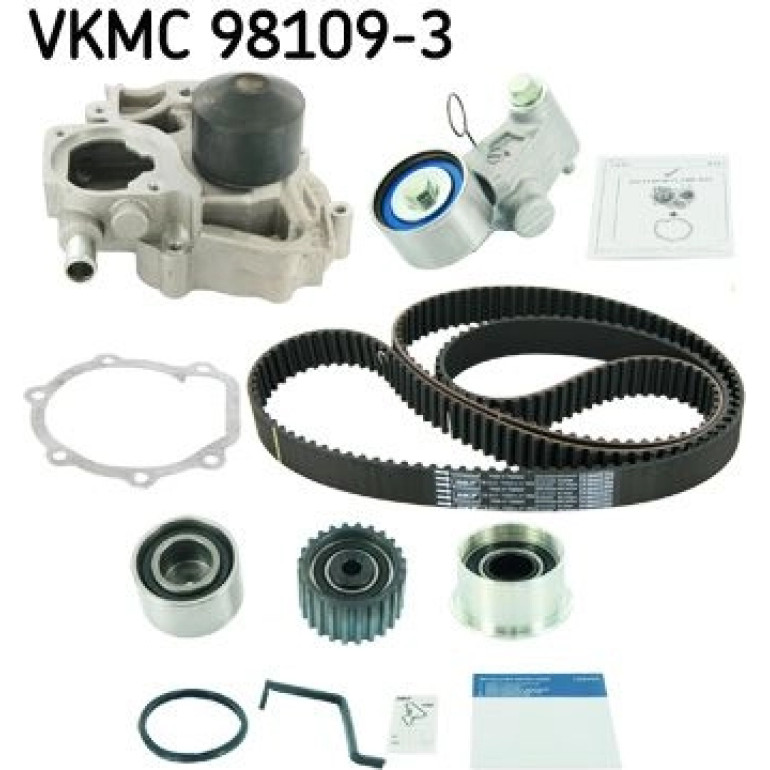 SKF Wasserpumpe + Zahnriemensatz VKMC 98109-3 SKF Wasserpumpe + Zahnriemensatz VKMC 98109-3