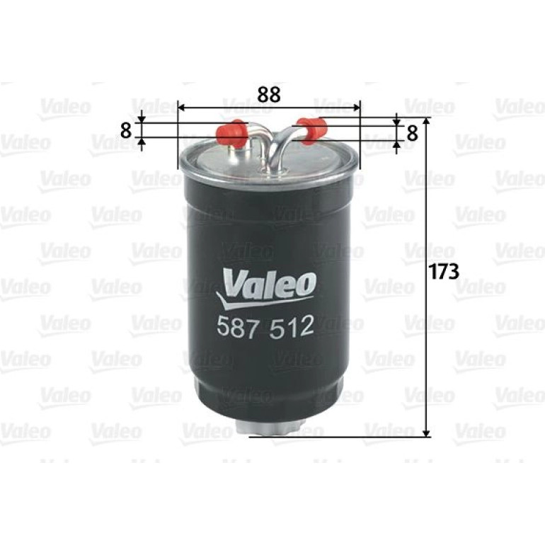 VALEO Kraftstofffilter 587512 VALEO Kraftstofffilter 587512
