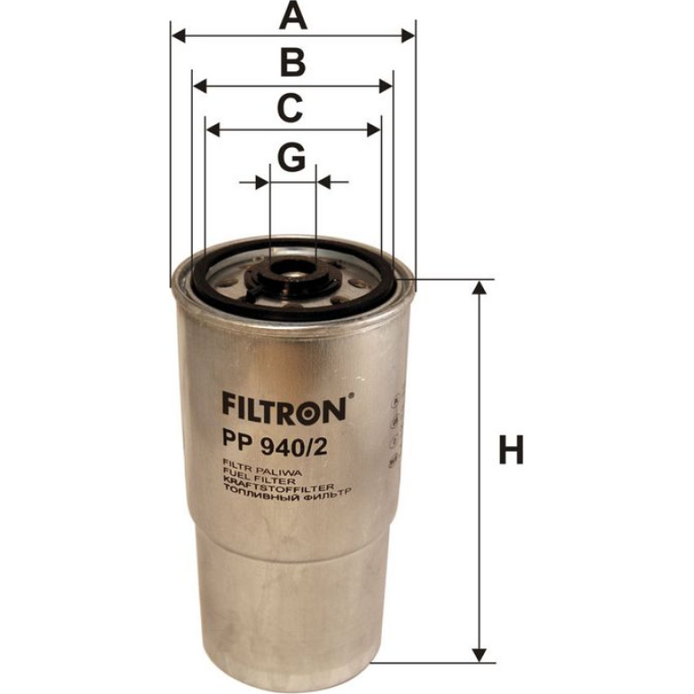 FILTRON Kraftstofffilter PP 940/2 FILTRON Kraftstofffilter PP 940/2