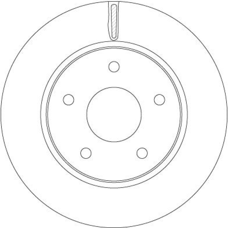 91 481 011 Bremsscheibe VA DF6415 91 481 011 Bremsscheibe VA DF6415