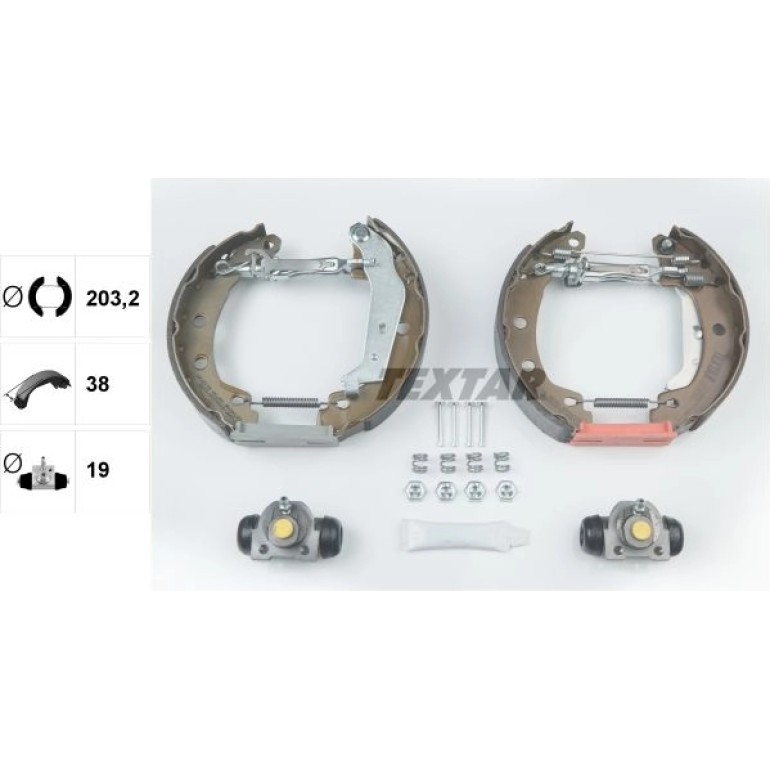 Satz Bremsbacken Renault Megane 95 84049501