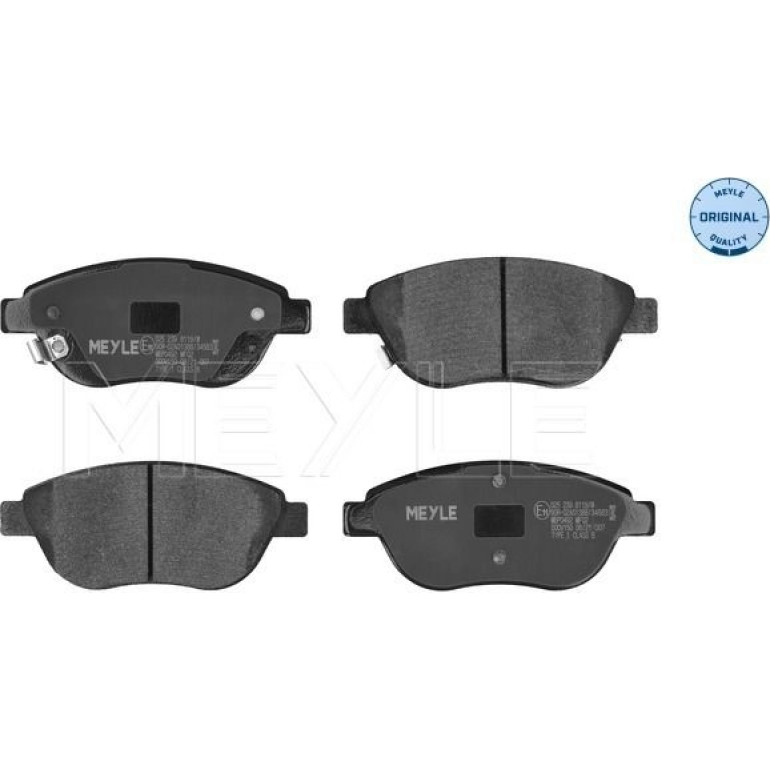 MEYLE Bremsbelagsatz Opel Corsa D 1.3Cdti 06- Mit Sensor 025 239 8119/W MEYLE Bremsbelagsatz Opel Corsa D 1.3Cdti 06- Mit Sensor 025 239 8119/W