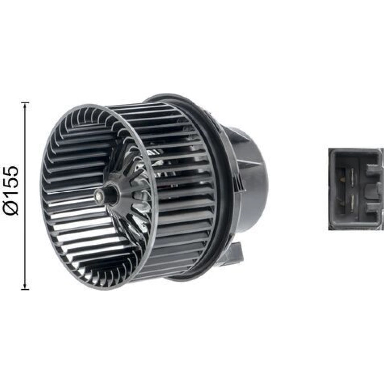 Innenraumgebläse AB 247 000P Innenraumgebläse AB 247 000P