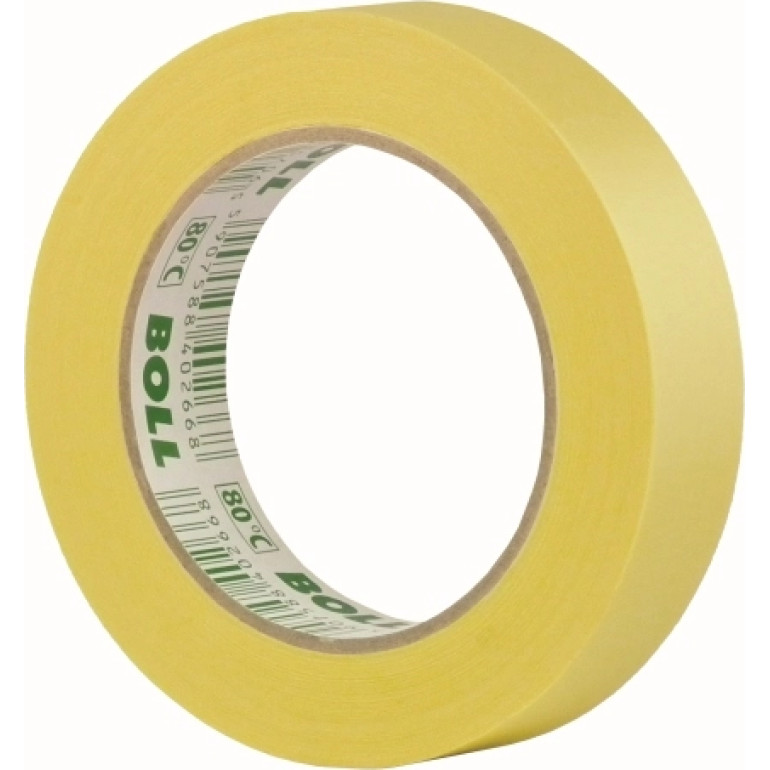 Boll Lackierband bis 80°C 25mm x 50m 004002 Boll Lackierband bis 80°C 25mm x 50m 004002