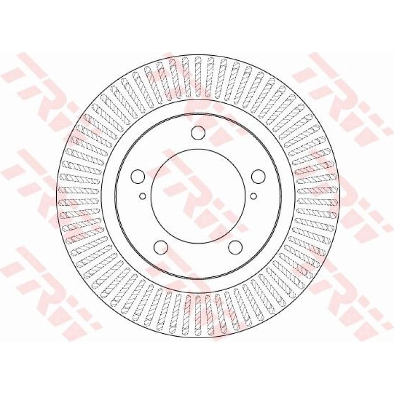 Bremsscheibe Toyota P. Landcruiser 08 DF6239S Bremsscheibe Toyota P. Landcruiser 08 DF6239S