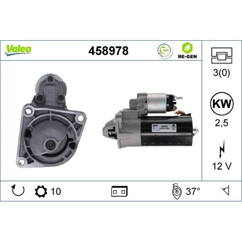 VALEO Anlasser 458978 VALEO Anlasser 458978