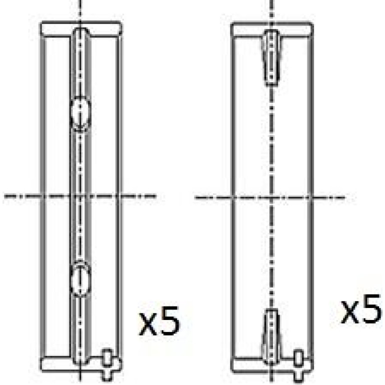 FAI AutoParts Kurbelwellenlager BM1035-STD FAI AutoParts Kurbelwellenlager BM1035-STD