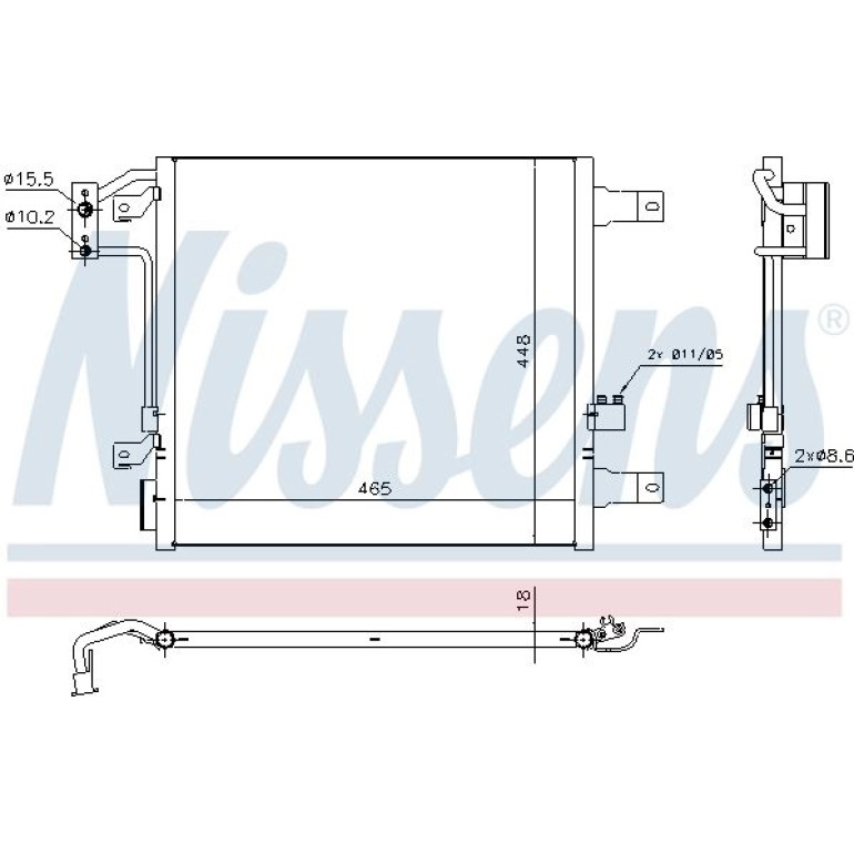 Kondensator PKW 940441 Kondensator PKW 940441