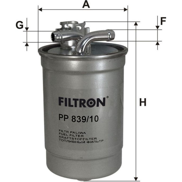 FILTRON Kraftstofffilter PP 839/10