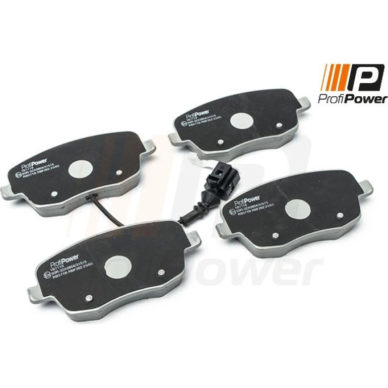 PROFIPOWER Bremsbelagsatz, Scheibenbremse 1B1119 PROFIPOWER Bremsbelagsatz, Scheibenbremse 1B1119