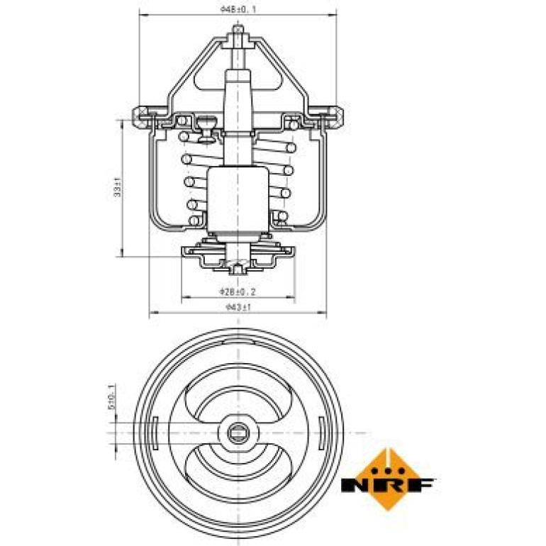 Thermostat, Kühlmittel 725026 Thermostat, Kühlmittel 725026