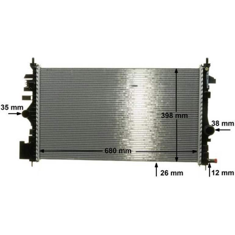 Kühler, Motorkühlung CR 1102 000P