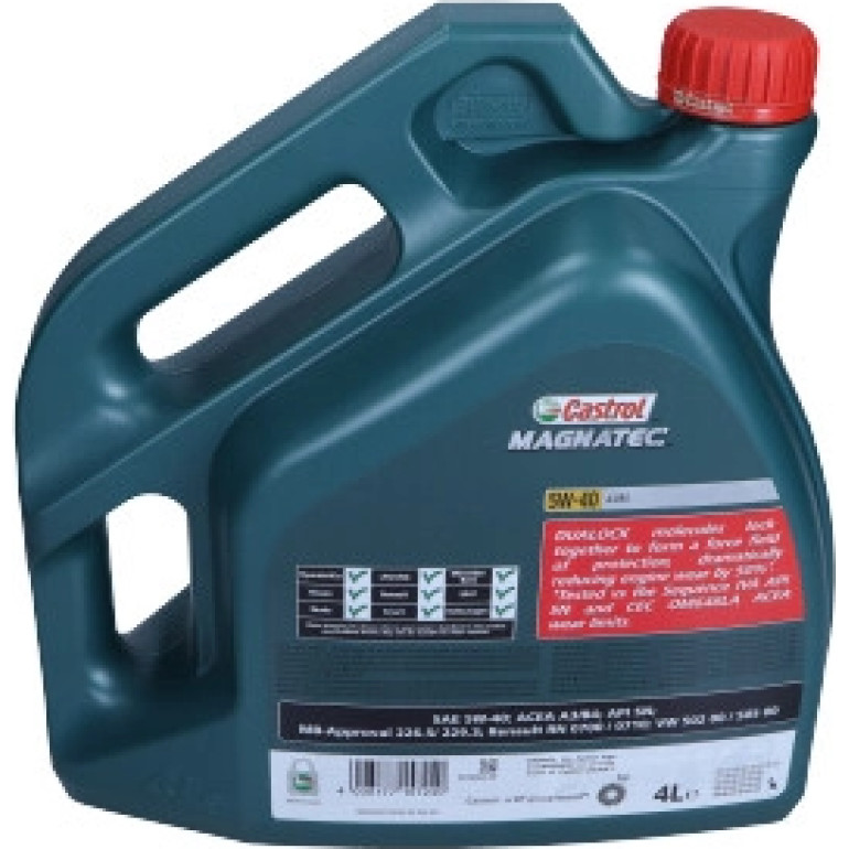 Castrol Magnatec 5W-40 A3/B4 4 Liter 15C9D1 Castrol Magnatec 5W-40 A3/B4 4 Liter 15C9D1