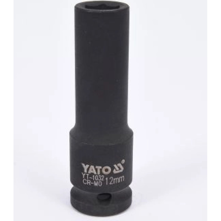 Kraft-Steckschlüssel Lang 12 mm 1/2 YT-1032 Kraft-Steckschlüssel Lang 12 mm 1/2 YT-1032