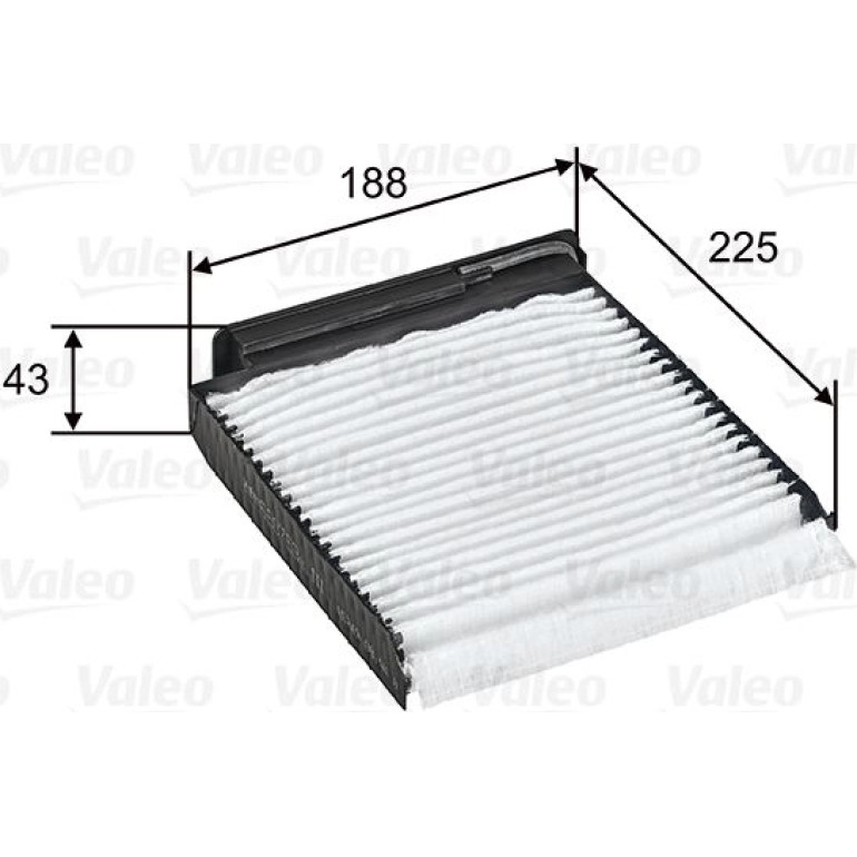 VALEO Innenraumfilter 698753 VALEO Innenraumfilter 698753