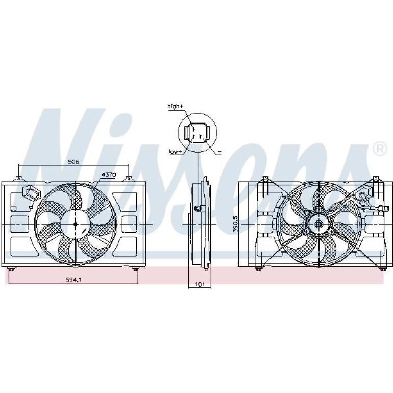 Kühlerlüfter PKW 850053 Kühlerlüfter PKW 850053