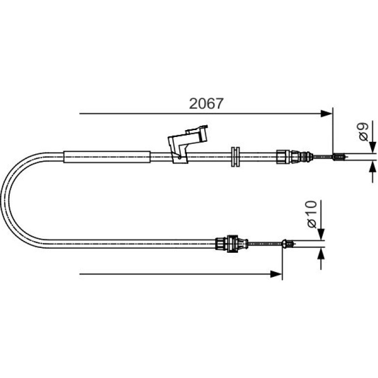 Handbremsseil re 1987482134
