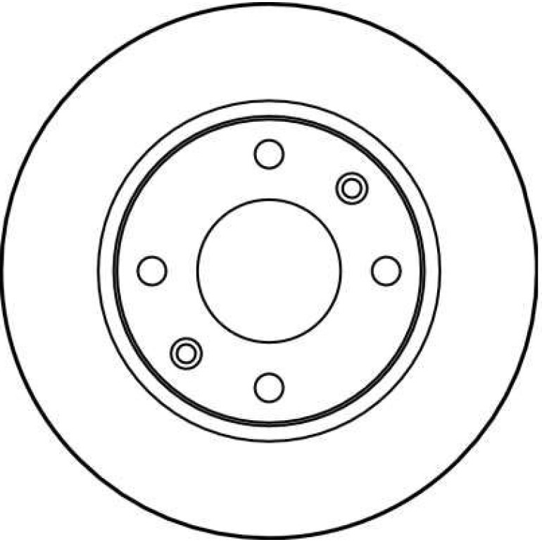 Bremsscheibe Citroen P. Xsara/2 DF2815 Bremsscheibe Citroen P. Xsara/2 DF2815
