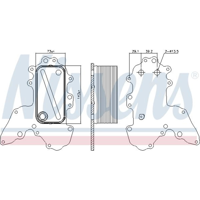 Ölkühler PKW 90984 Ölkühler PKW 90984