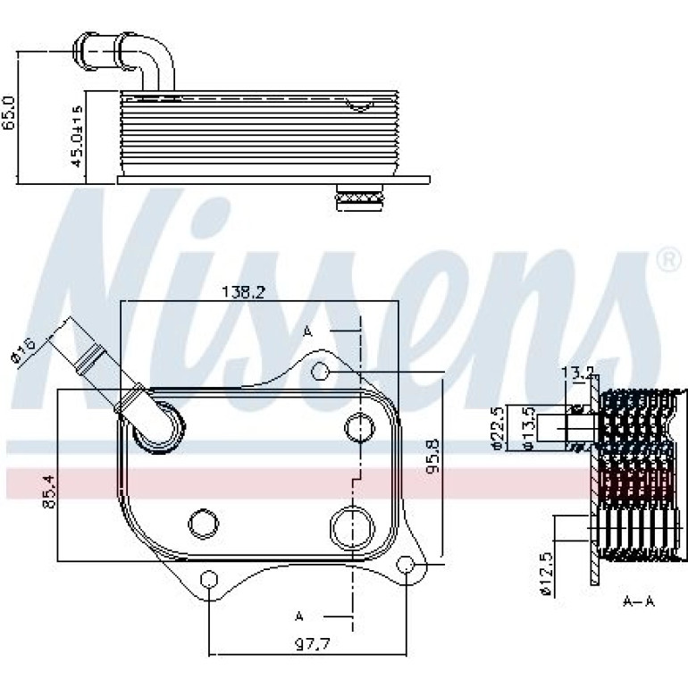 Ölkühler PKW 90711 Ölkühler PKW 90711