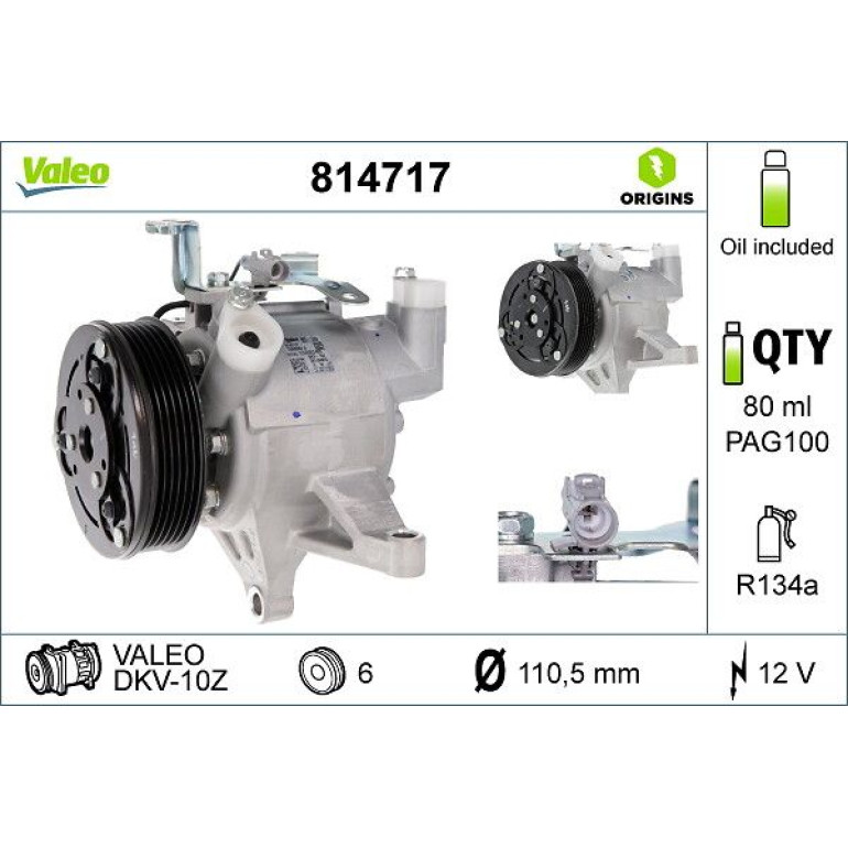 KOMPRESSOR, KLIMAANLAGE 814717 KOMPRESSOR, KLIMAANLAGE 814717