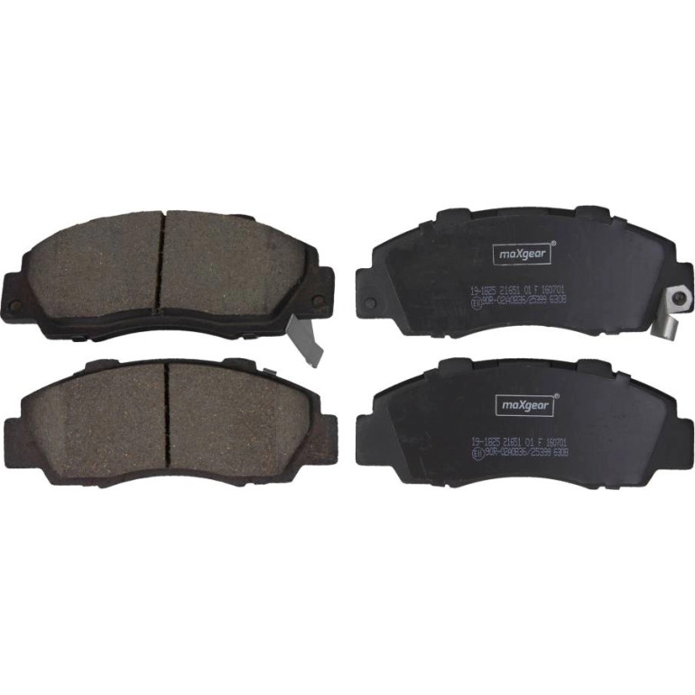 Bremsbelagsatz Honda P. Accord -98-/Prelude 96-/Legend/Hr-V/Rover 600 19-1825 Bremsbelagsatz Honda P. Accord -98-/Prelude 96-/Legend/Hr-V/Rover 600 19-1825