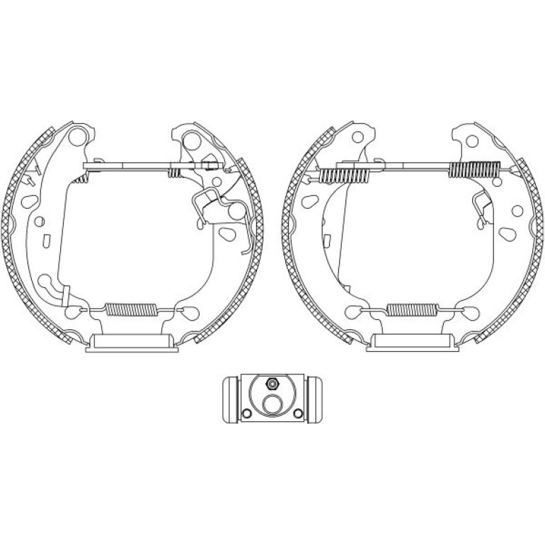 Satz Bremsbacken Ford Fiesta Iv 99-02. Ford Ka 02 84060000 Satz Bremsbacken Ford Fiesta Iv 99-02. Ford Ka 02 84060000