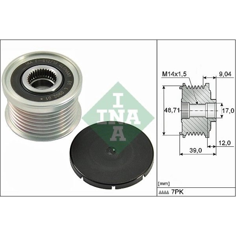 Generatorfreilauf 535 0275 10 Generatorfreilauf 535 0275 10