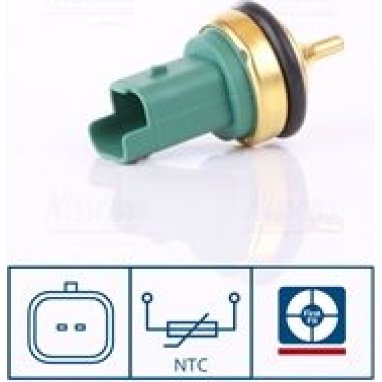 NISSENS Sensor, Kühlmitteltemperatur 207101 NISSENS Sensor, Kühlmitteltemperatur 207101