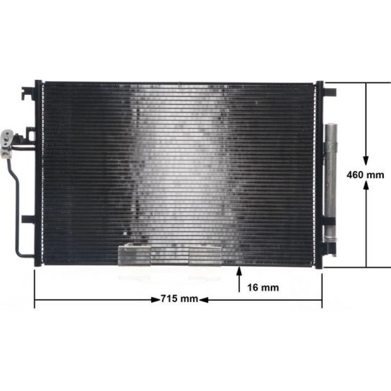 Kondensator, Klimaanlage AC 553 001S Kondensator, Klimaanlage AC 553 001S