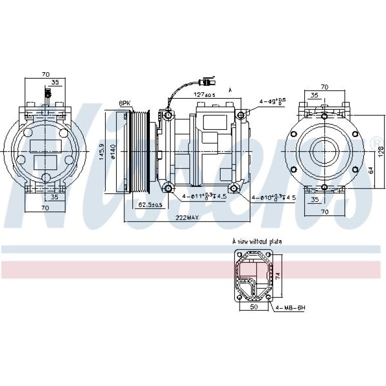 Kompressor Traktor 890901 Kompressor Traktor 890901