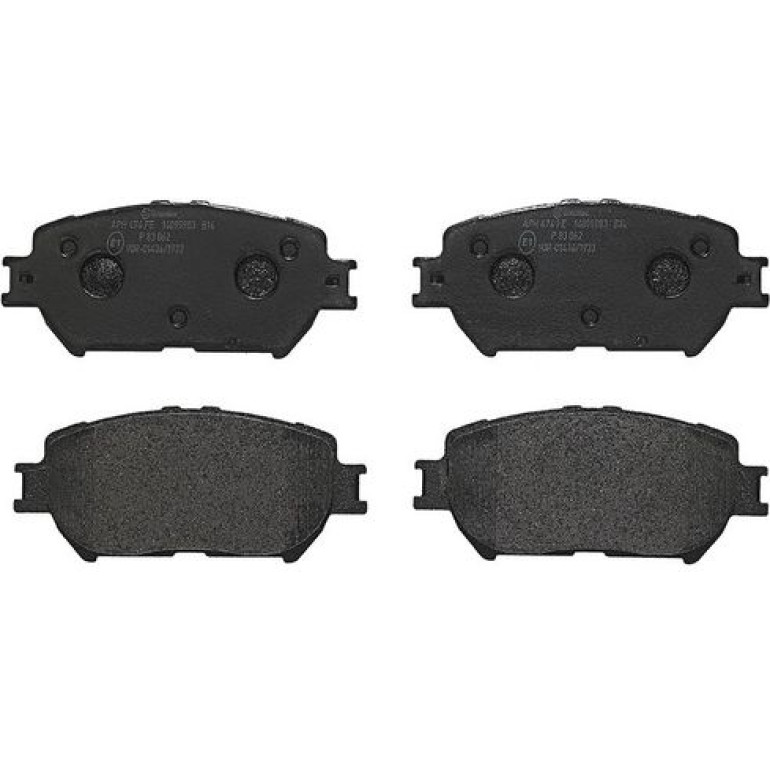 BREMBO Bremsklötze VA P 83 062 BREMBO Bremsklötze VA P 83 062