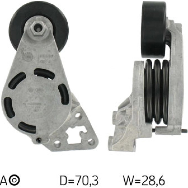Spannrolle Multi-V VKM 31035 Spannrolle Multi-V VKM 31035