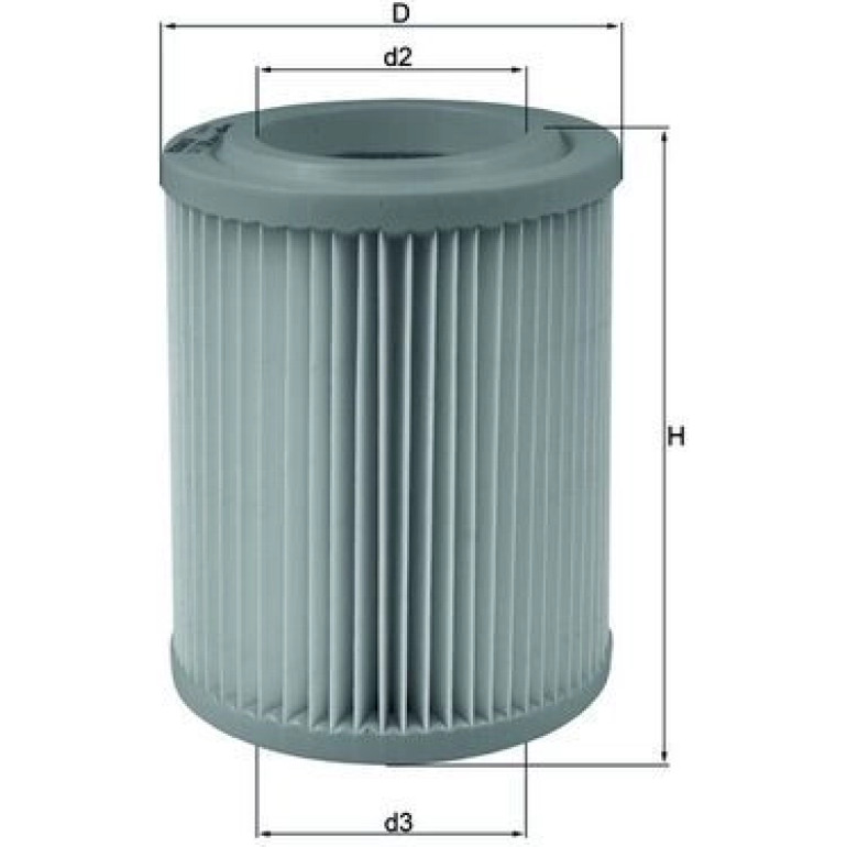 MAHLE Luftfilter LX 1768