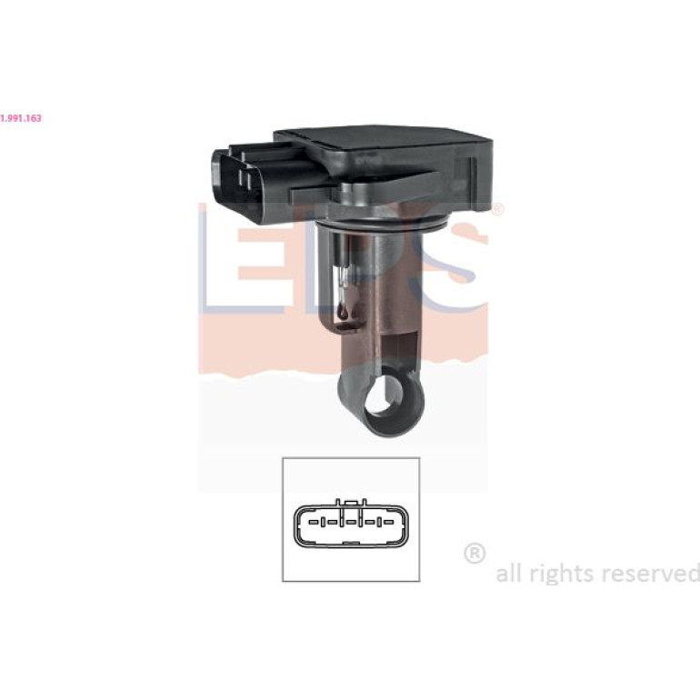 EPS Luftmassenmesser Luftmengenmesser 1.991.163 EPS Luftmassenmesser Luftmengenmesser 1.991.163