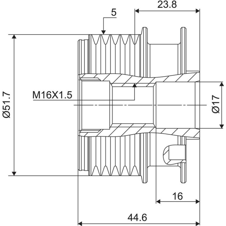 Generatorfreilauf 588083 Generatorfreilauf 588083