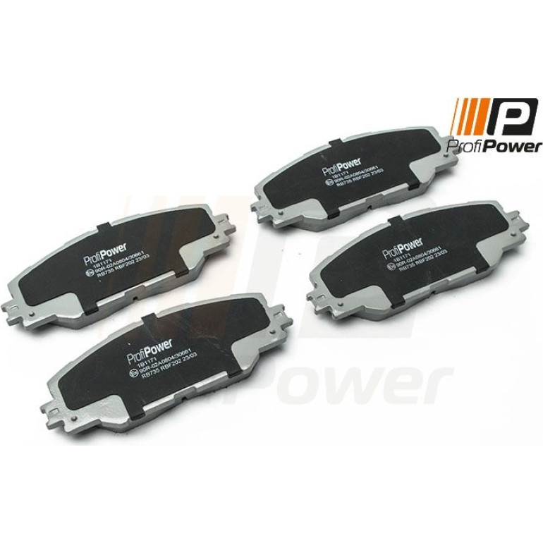 PROFIPOWER Bremsbelagsatz, Scheibenbremse 1B1171 PROFIPOWER Bremsbelagsatz, Scheibenbremse 1B1171