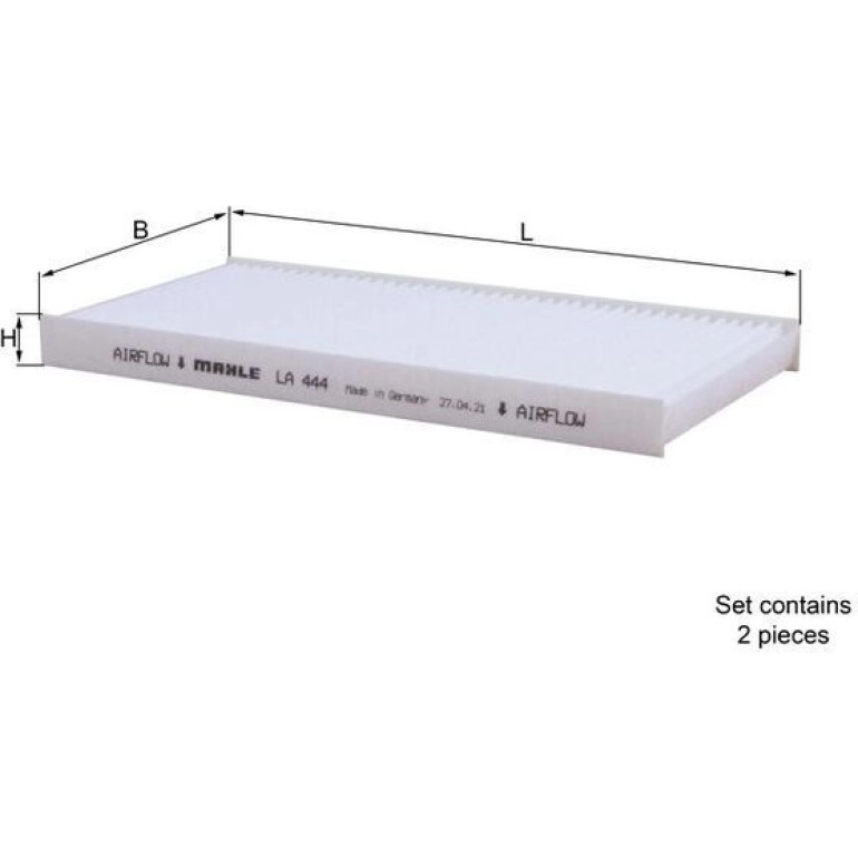 MAHLE Filter, Innenraumluft LA 444/S MAHLE Filter, Innenraumluft LA 444/S