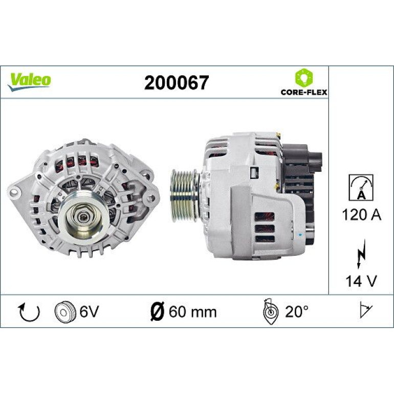 VALEO Generator 200067 VALEO Generator 200067