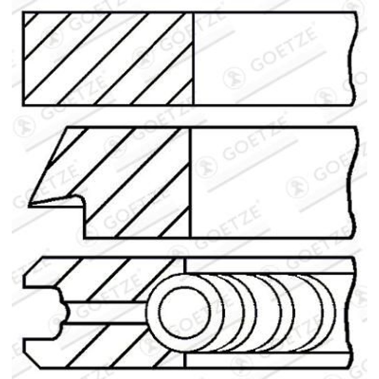 Spurringe Bmw 3 E90 3.0 05 08-446105-00 Spurringe Bmw 3 E90 3.0 05 08-446105-00