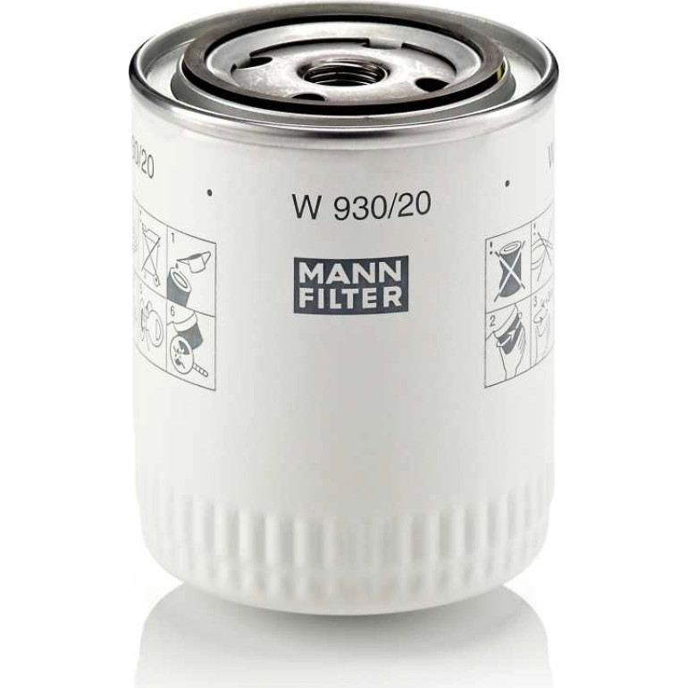 Mann & Hummel Ölfilter PKW W 930/20 Mann & Hummel Ölfilter PKW W 930/20
