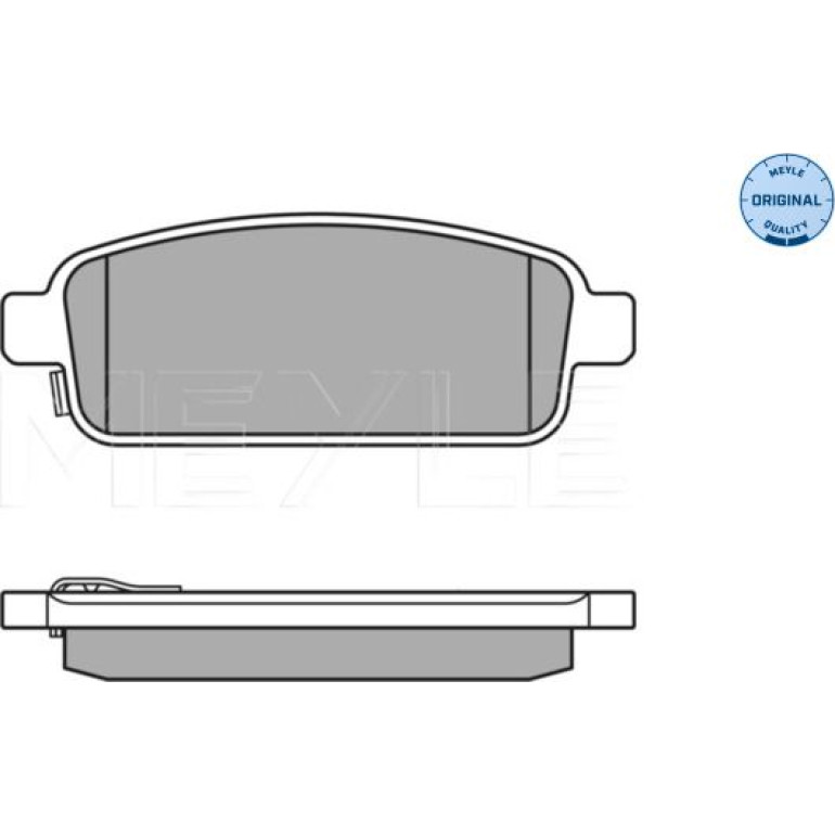 Bremsbelagsatz Opel T. Astra/Zafira 09- Mit Sensor 025 250 9616/W Bremsbelagsatz Opel T. Astra/Zafira 09- Mit Sensor 025 250 9616/W