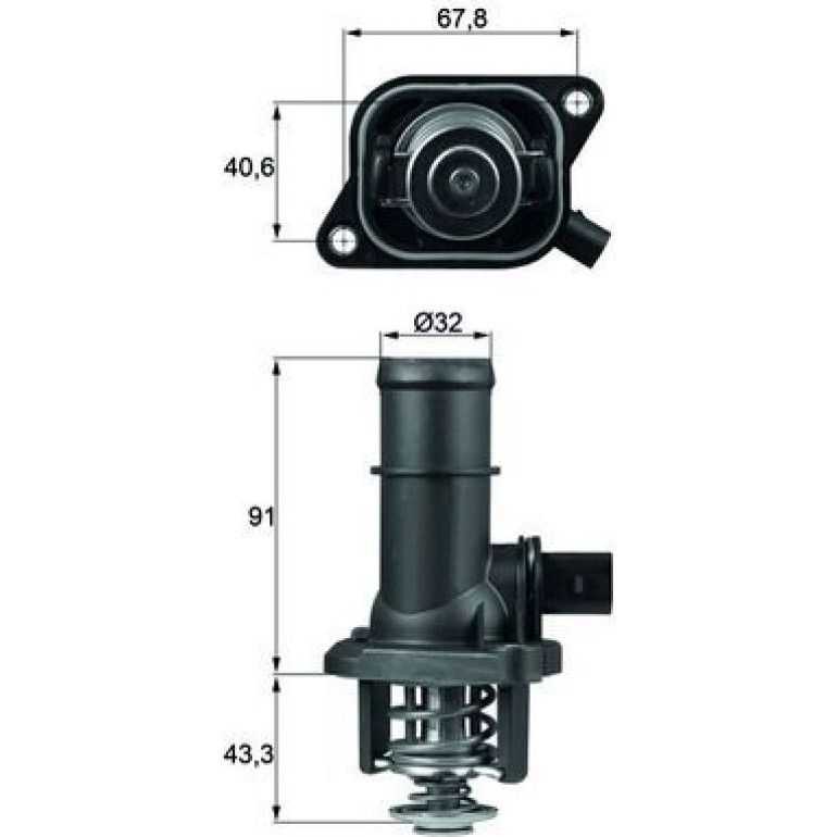 Integralthermostat TI 16 105 Integralthermostat TI 16 105