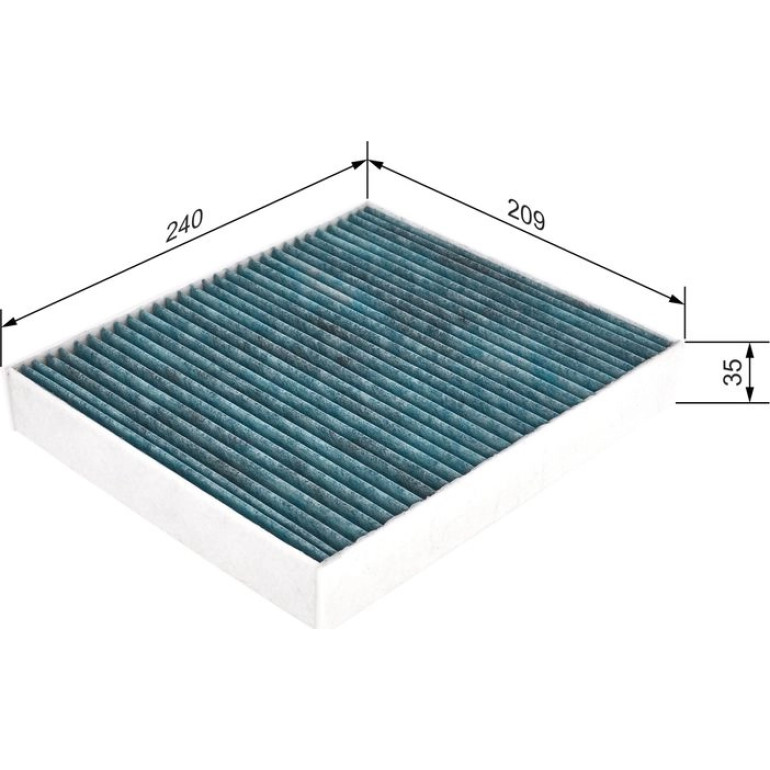 Bosch Innenraumfilter+ 0 986 628 506 Bosch Innenraumfilter+ 0 986 628 506